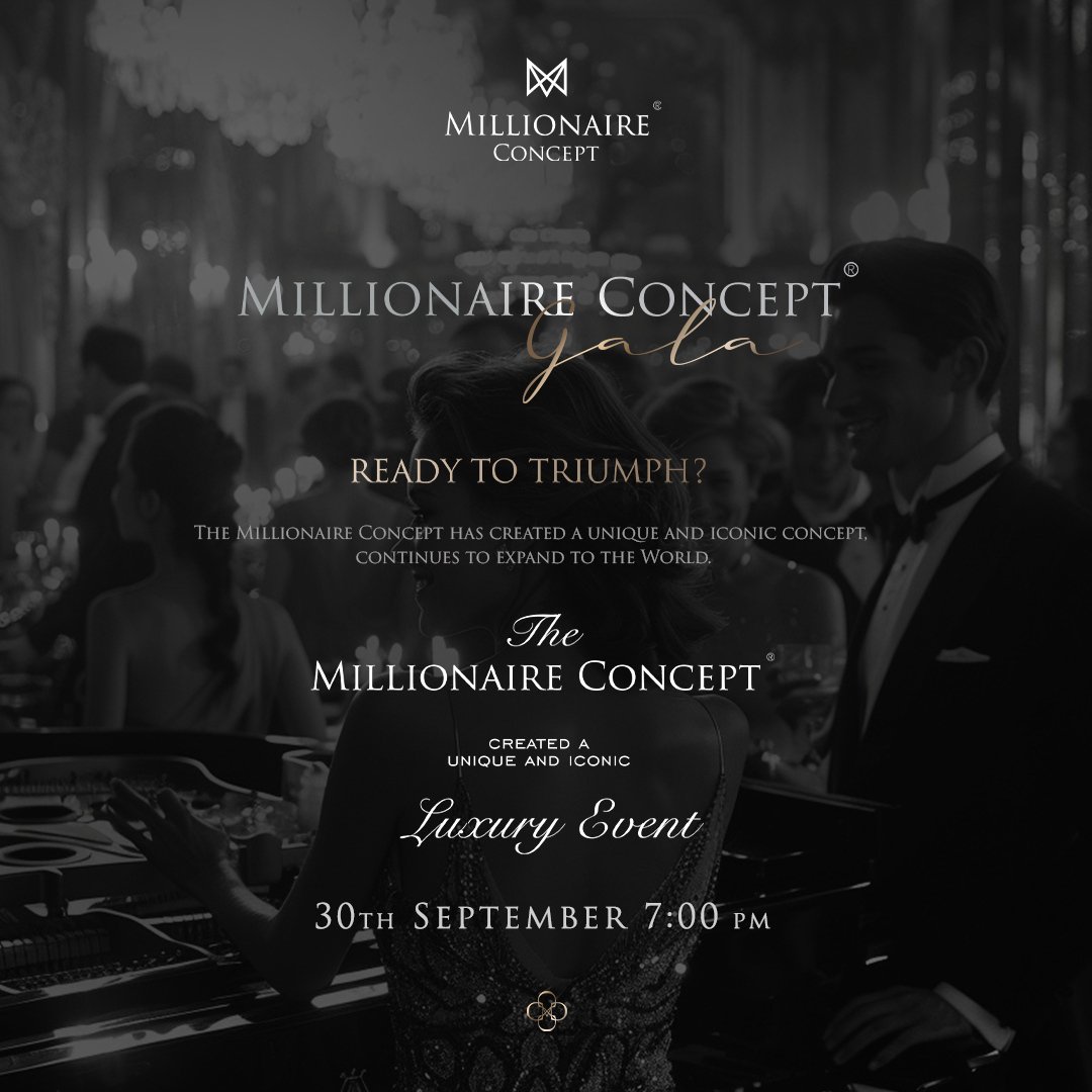 Baku to Host the Upcoming Millionaire Concept Gala — Where Luxury Meets Celebration  