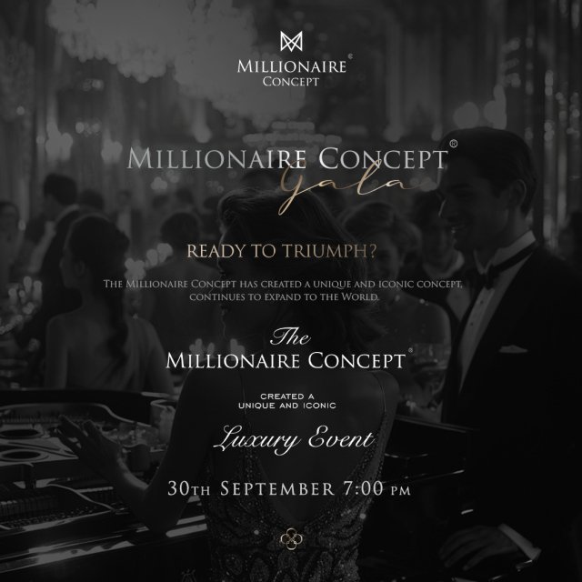 Baku to Host the Upcoming Millionaire Concept Gala — Where Luxury Meets Celebration  