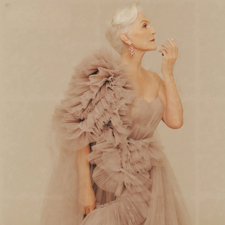 Redefining beauty at every age. Meet the unstoppable Maye Musk.